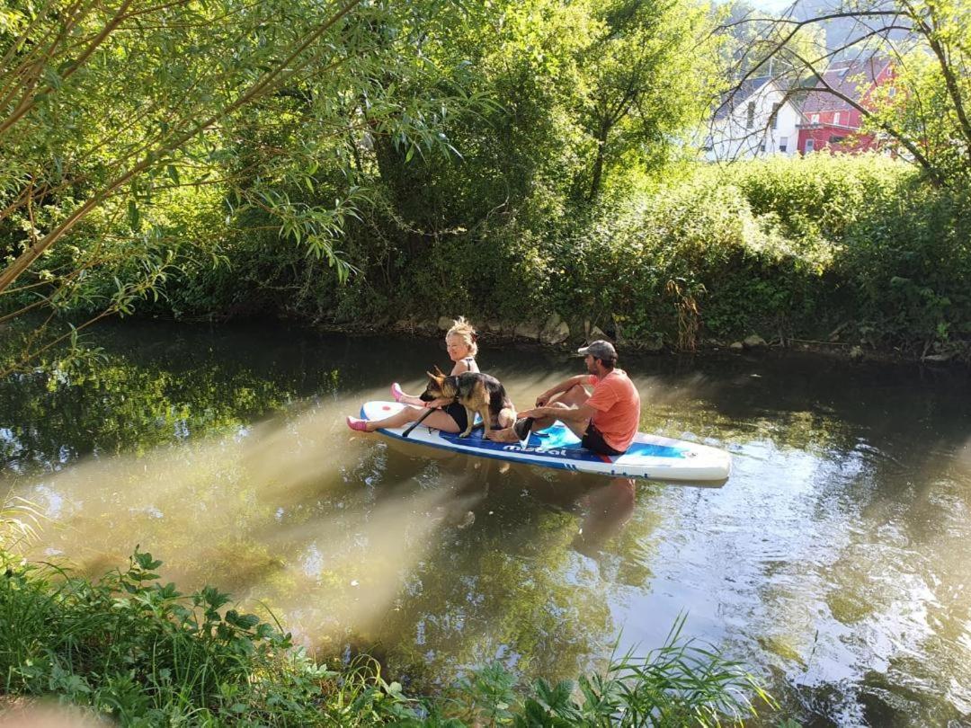 Burgenwelt Im Wilden Sueden Appartement Münsingen Buitenkant foto